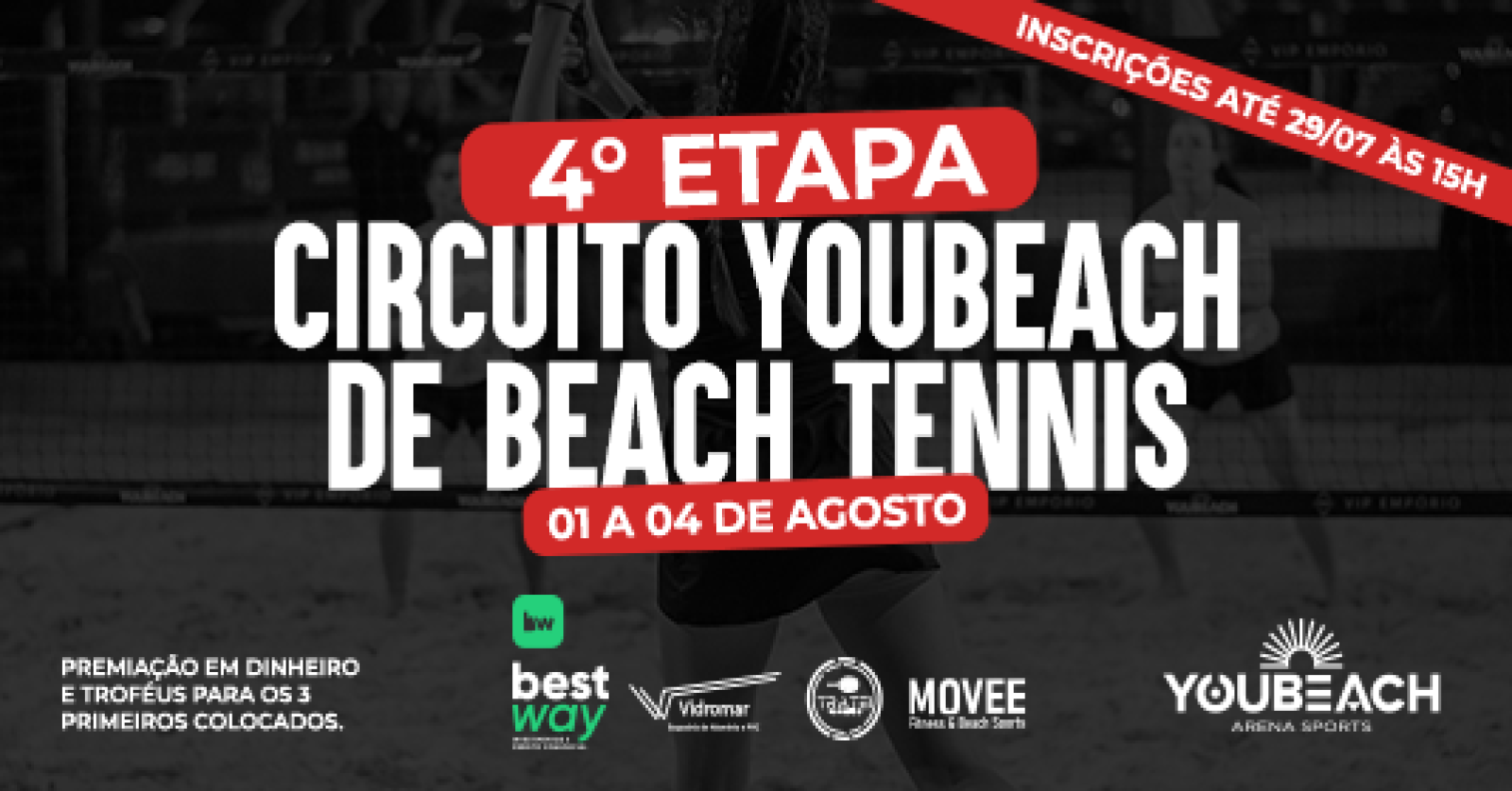 4° Etapa do Circuito Youbeach - Beach Tennis